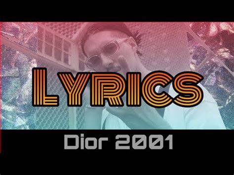 dior 2001 lyrics